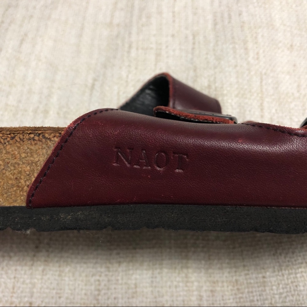 NAOT Santa Barbara Sandals Birkenstock-like Sz 42 - Picture 7 of 7